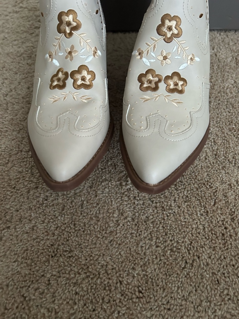 NWT CROWN VINTAGE floral cowboy boots 👢!! - Picture 7 of 16